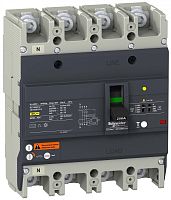 Выключатель автоматический дифференциальный АВДТ 25 кА/415В 4П3Т 63A | код. EZCV250N4063 | Schneider Electric 
